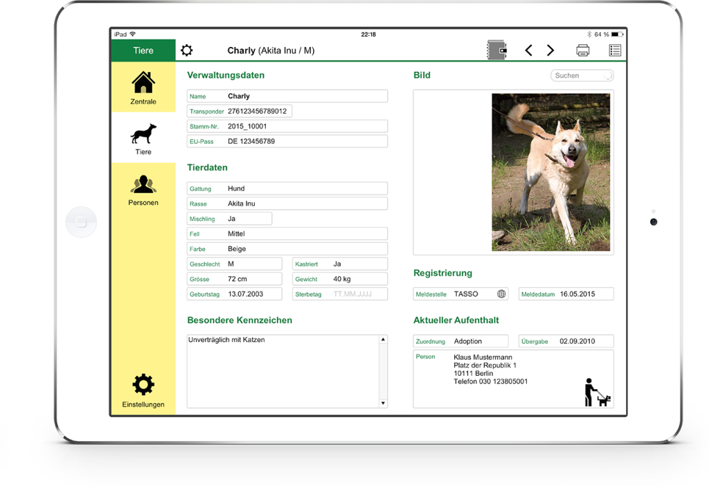 Tiere